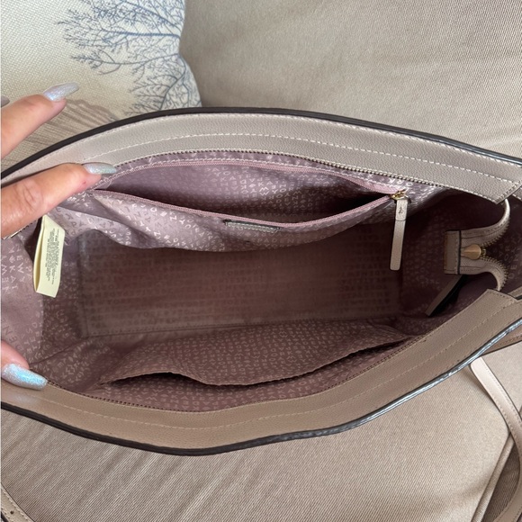 Kate Spade Taupe Leather Tote - Picture 2 of 2